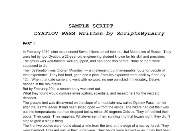 write an engaging youtube script for any niche
